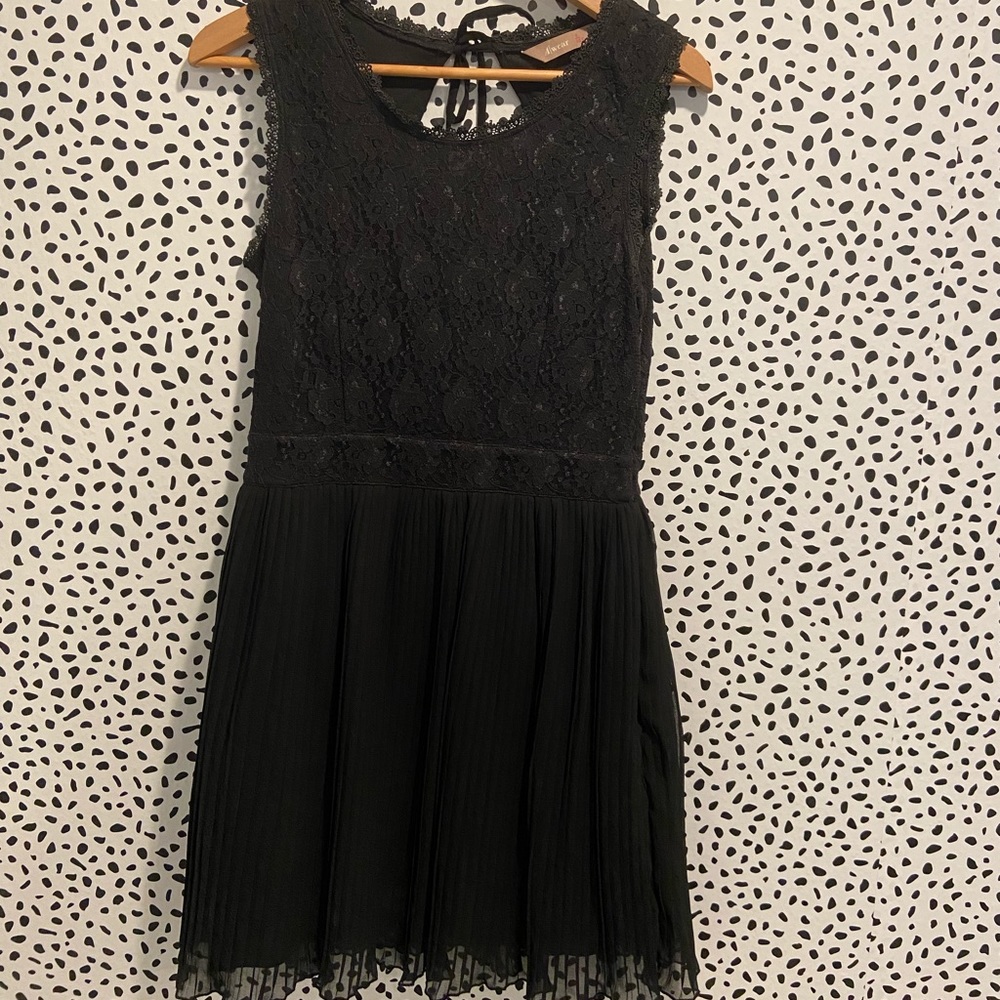 Black cocktail dress